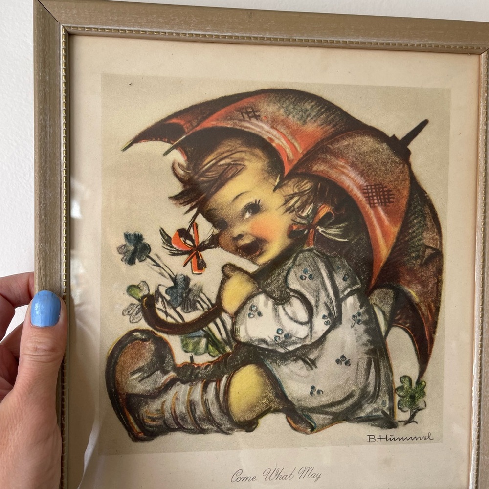 Vintage Hummel Print